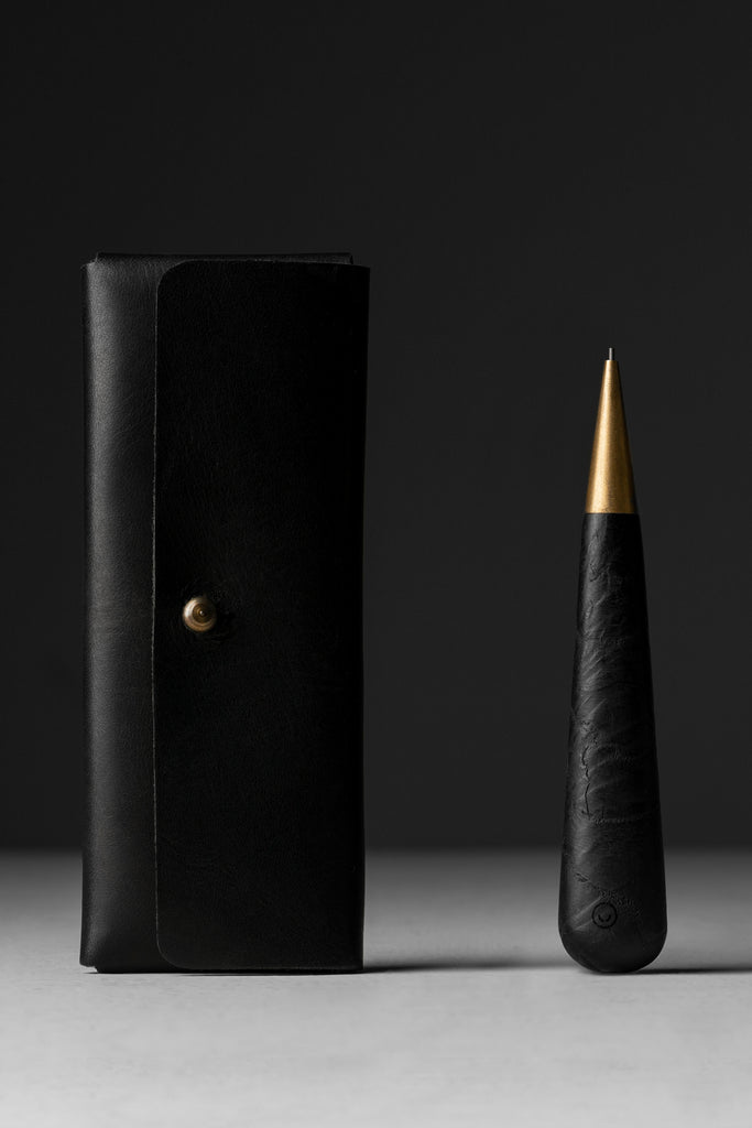 SIMPLEX: BRASS BLACK WOOD